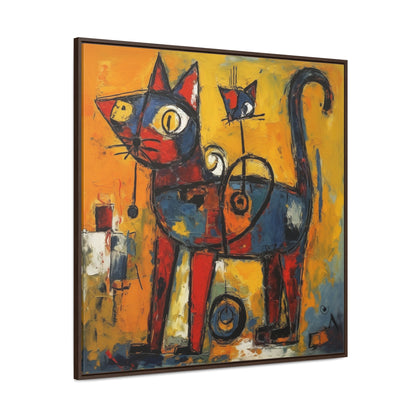 Cat 97, Gallery Canvas Wraps, Square Frame