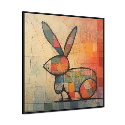 Rabbit 37, Gallery Canvas Wraps, Square Frame