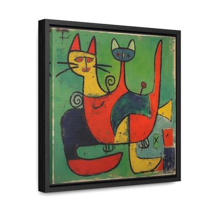 Cat 143, Gallery Canvas Wraps, Square Frame