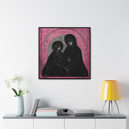 Mary and the Child 9, Valentinii, Gallery Canvas Wraps, Square Frame