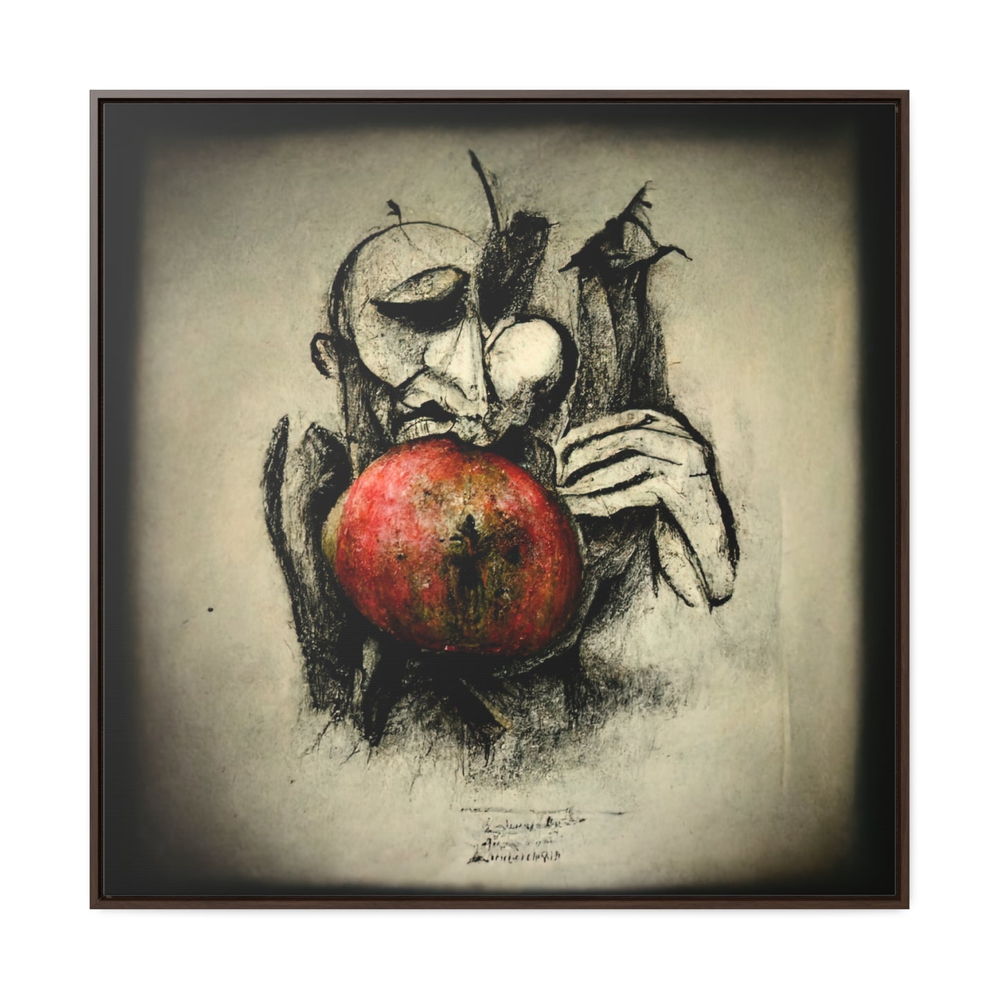 Apple 39, Valentinii, Gallery Canvas Wraps, Square Frame