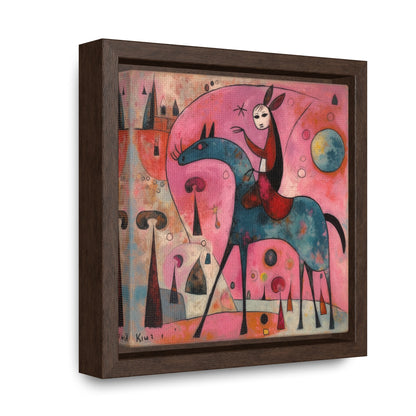 The Dreams of the Child 4, Gallery Canvas Wraps, Square Frame