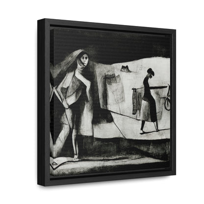 Domestic Memories 40, Valentinii, Gallery Canvas Wraps, Square Frame