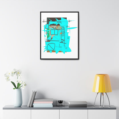 Naive City, Gallery Canvas Wraps, Vertical Frame