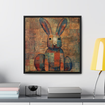 Rabbit 23, Gallery Canvas Wraps, Square Frame