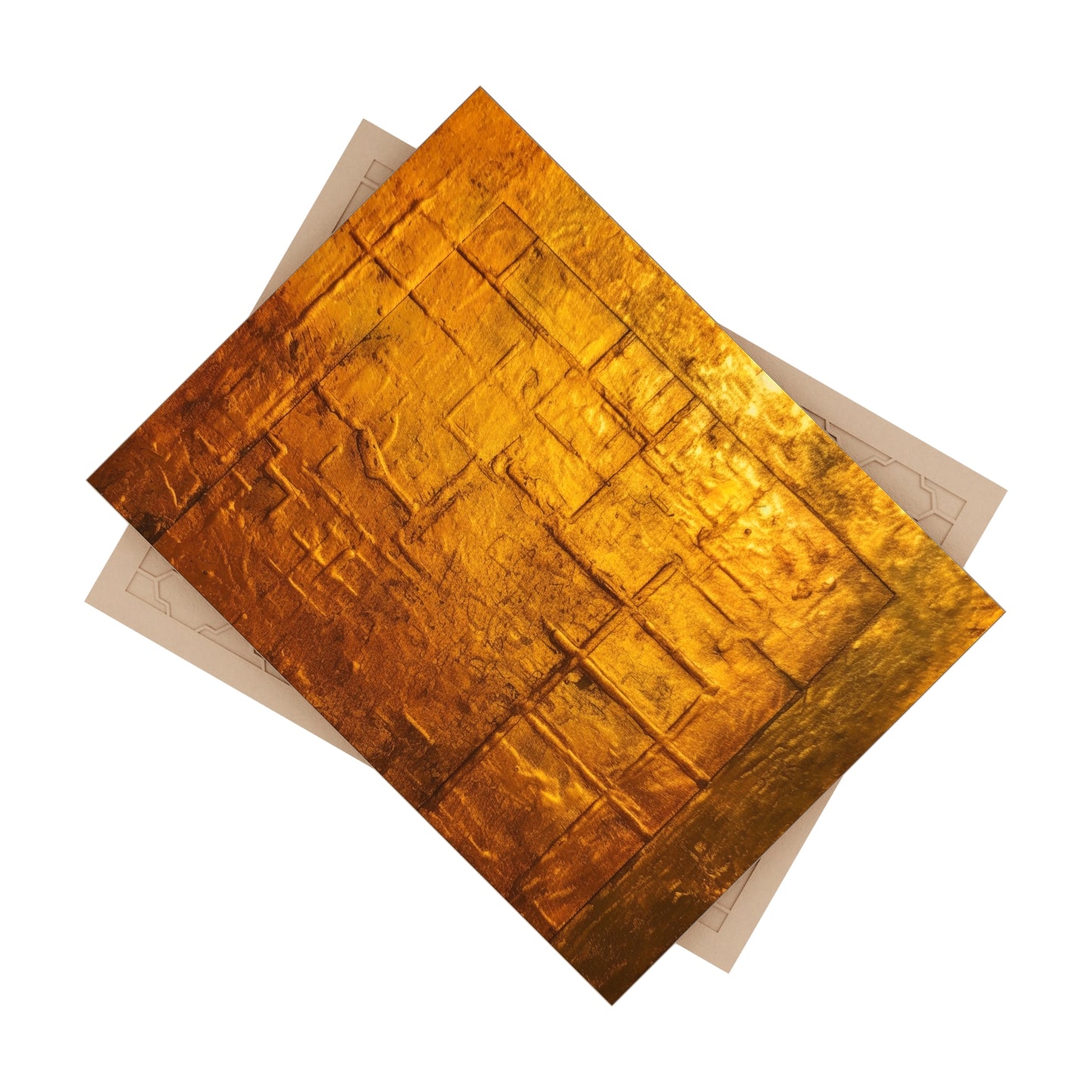 Gold 5, Ceramic Photo Tile