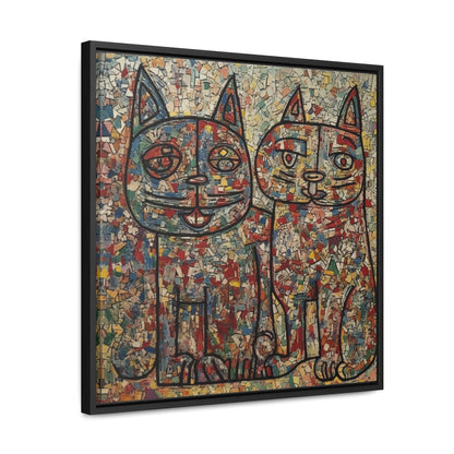 Cat 5, Gallery Canvas Wraps, Square Frame