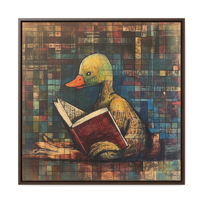 Duck 4, Gallery Canvas Wraps, Square Frame