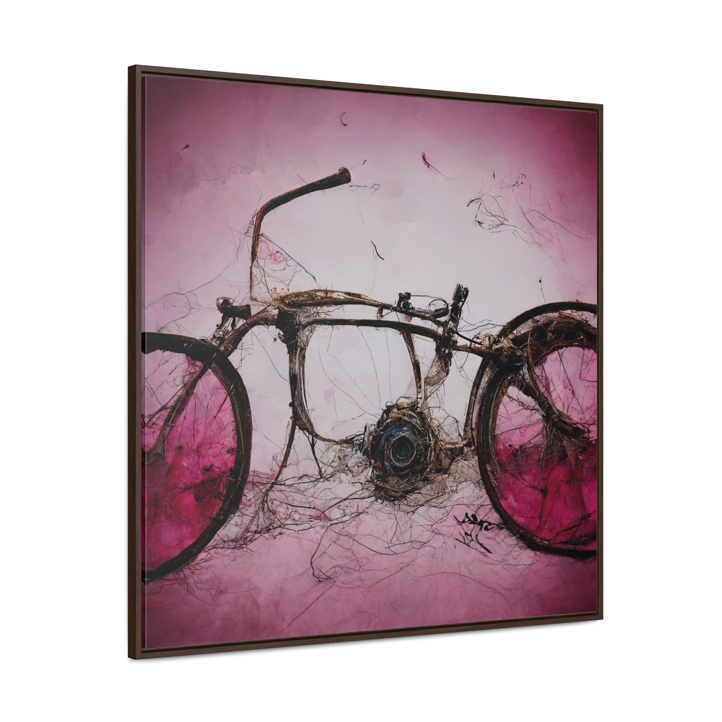 Bicycle 9, Valentinii, Gallery Canvas Wraps, Square Frame