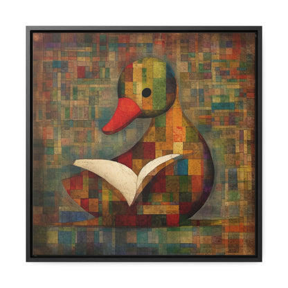 Duck 7, Gallery Canvas Wraps, Square Frame