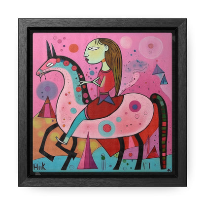 The Dreams of the Child 6, Gallery Canvas Wraps, Square Frame