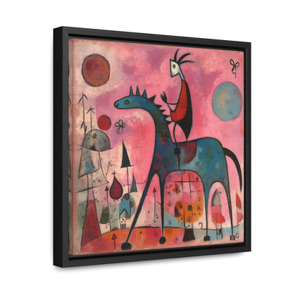 The Dreams of the Child 38, Gallery Canvas Wraps, Square Frame