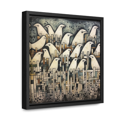 Bird 37, Gallery Canvas Wraps, Square Frame