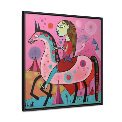 The Dreams of the Child 6, Gallery Canvas Wraps, Square Frame