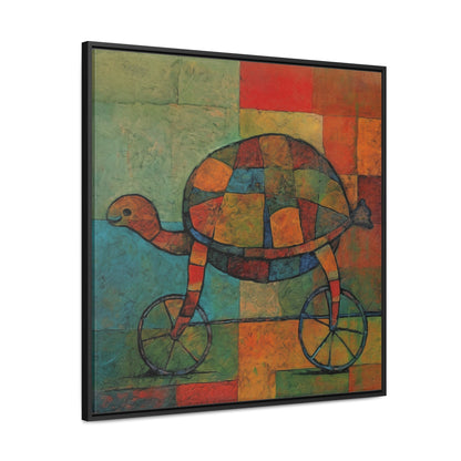 Turtle 19, Gallery Canvas Wraps, Square Frame