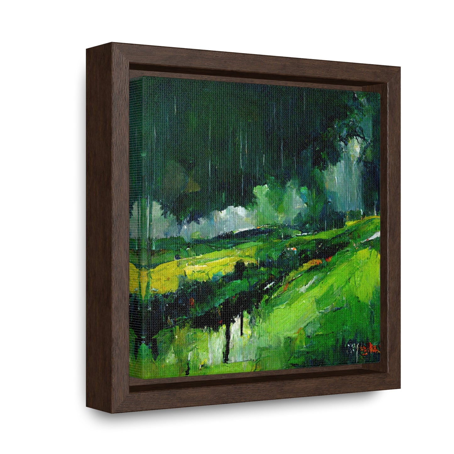 To the Rainy Land 4, Valentinii, Gallery Canvas Wraps, Square Frame