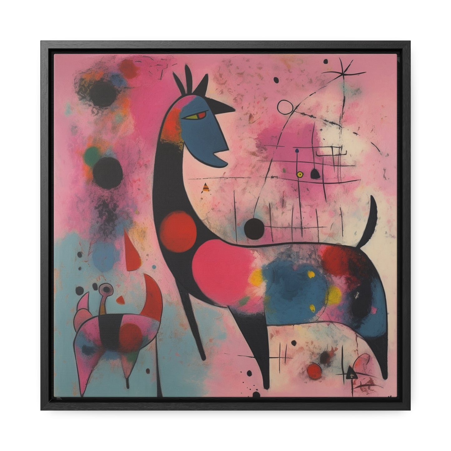 The Dreams of the Child 29, Gallery Canvas Wraps, Square Frame