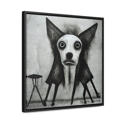 Dogs and Puppies 26, Valentinii, Gallery Canvas Wraps, Square Frame