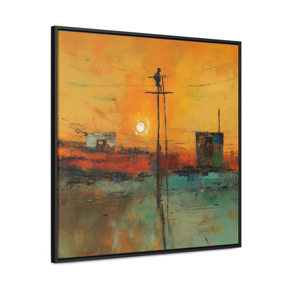 Land of the Sun 81, Valentinii, Gallery Canvas Wraps, Square Frame