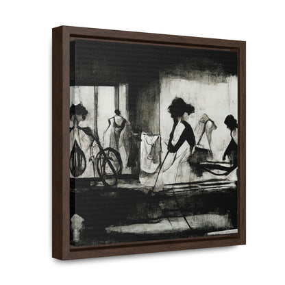 Domestic Memories 29, Valentinii, Gallery Canvas Wraps, Square Frame