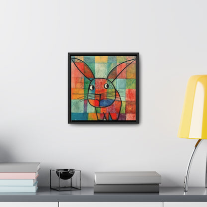 Rabbit 13, Gallery Canvas Wraps, Square Frame