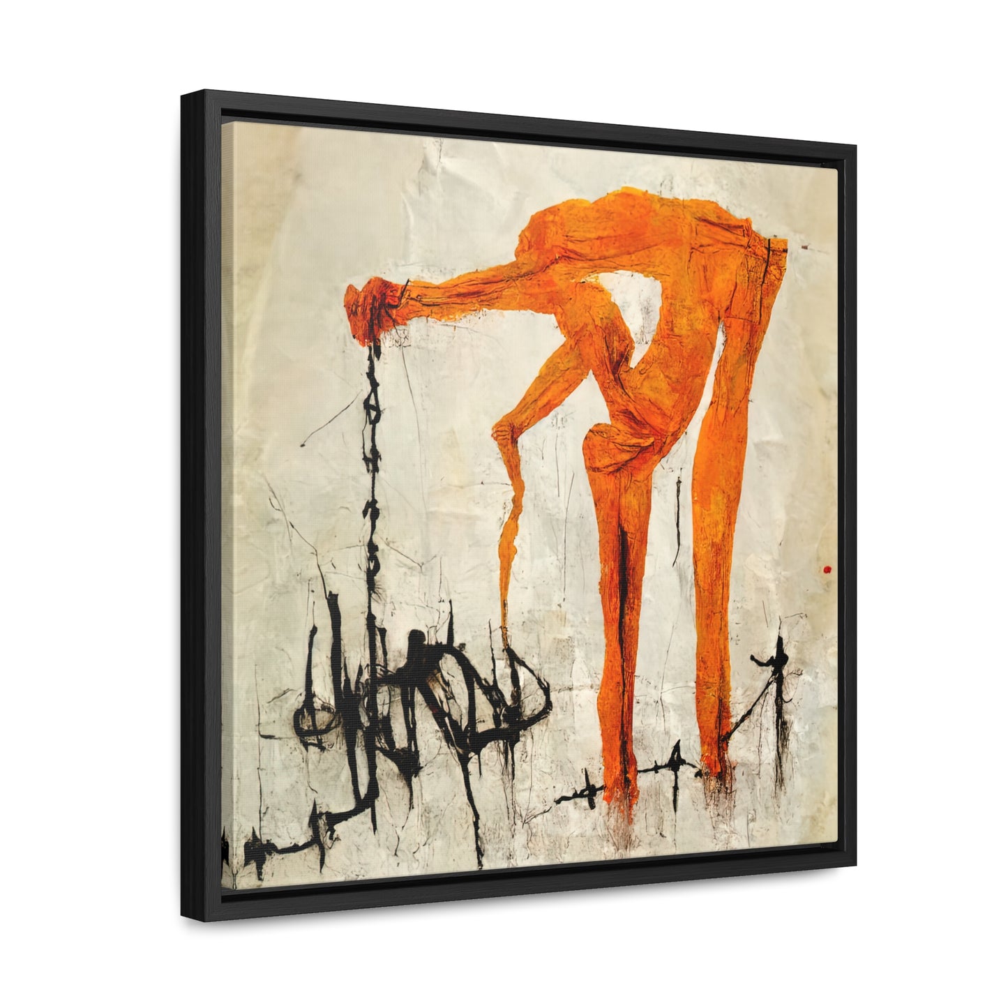 Feet and Drama 19, Valentinii, Gallery Canvas Wraps, Square Frame