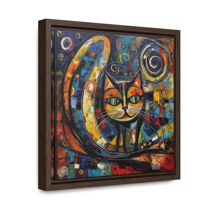 Cat 120, Gallery Canvas Wraps, Square Frame