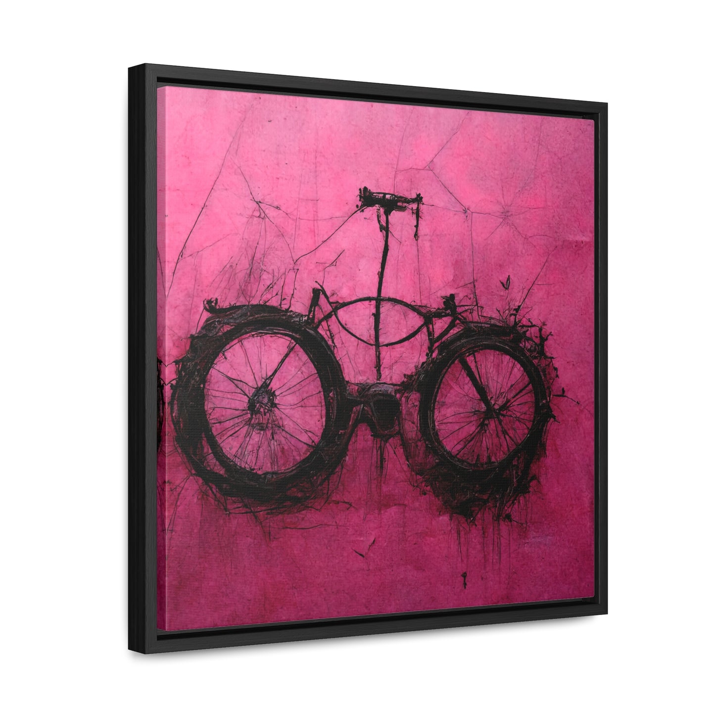 Bicycle 3, Valentinii, Gallery Canvas Wraps, Square Frame