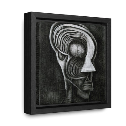 Brain 24, Valentinii, Gallery Canvas Wraps, Square Frame