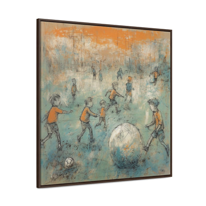 Childhood 34, Gallery Canvas Wraps, Square Frame