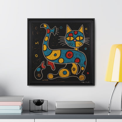 Cat 125, Gallery Canvas Wraps, Square Frame