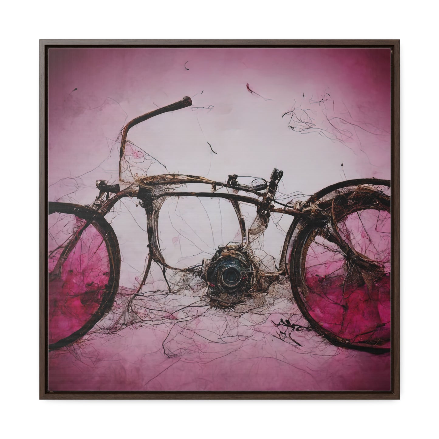 Bicycle 9, Valentinii, Gallery Canvas Wraps, Square Frame