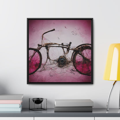 Bicycle 9, Valentinii, Gallery Canvas Wraps, Square Frame