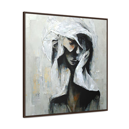 Forgotten face 3, Valentinii, Gallery Canvas Wraps, Square Frame