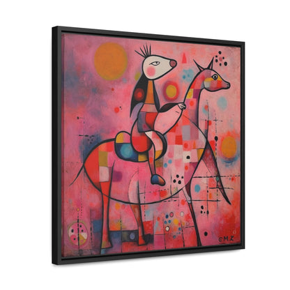 The Dreams of the Child 5, Gallery Canvas Wraps, Square Frame