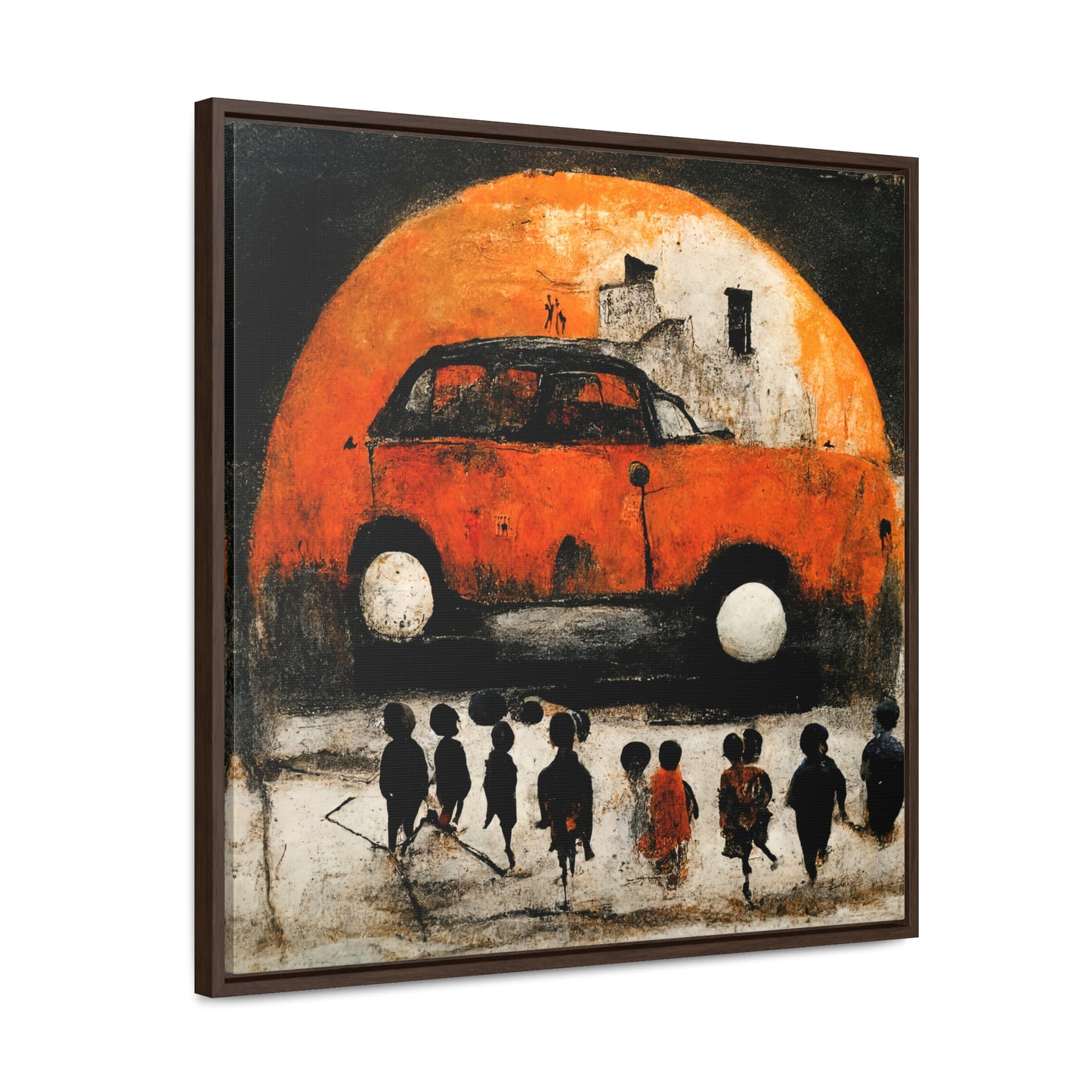 Childhood 4, Valentinii, Gallery Canvas Wraps, Square Frame