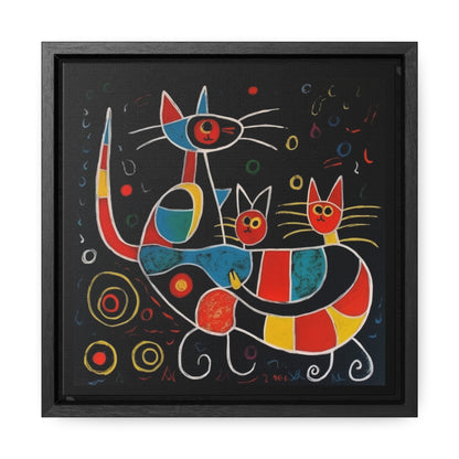 Cat 152, Gallery Canvas Wraps, Square Frame