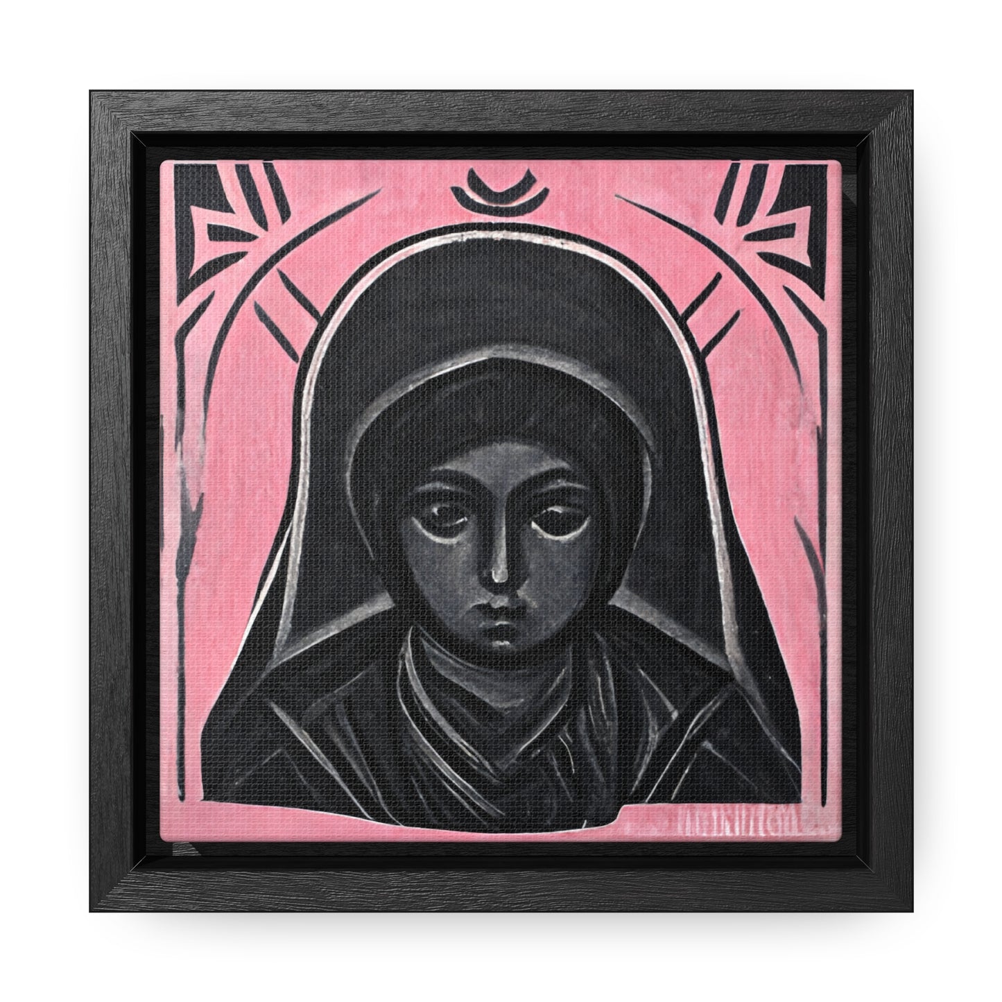 Mary, Valentinii, Gallery Canvas Wraps, Square Frame