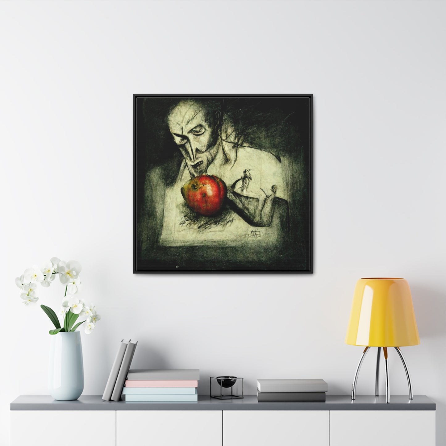 Apple 18, Valentinii, Gallery Canvas Wraps, Square Frame