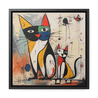 Cat 40, Gallery Canvas Wraps, Square Frame