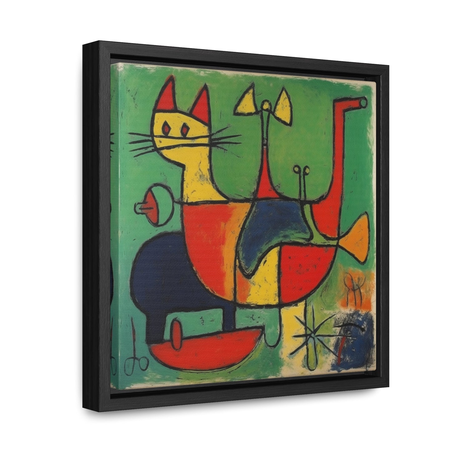 Cat 135, Gallery Canvas Wraps, Square Frame