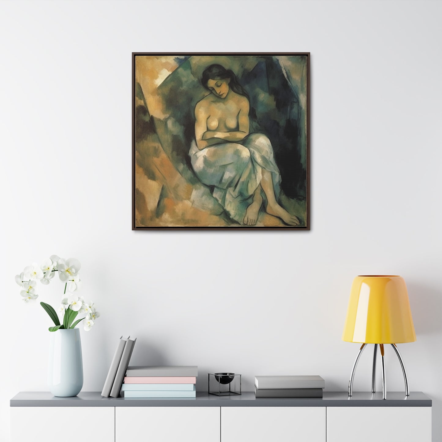 Women 3, Valentinii, Gallery Canvas Wraps, Square Frame