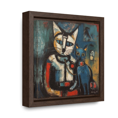 Cat 31, Gallery Canvas Wraps, Square Frame