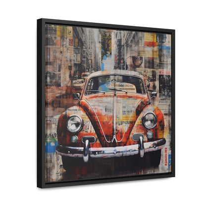 USA 7, Gallery Canvas Wraps, Square Frame