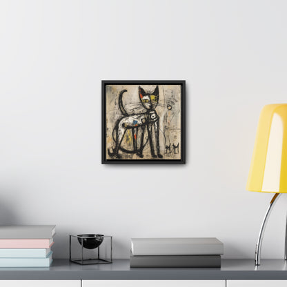 Cat 49, Gallery Canvas Wraps, Square Frame