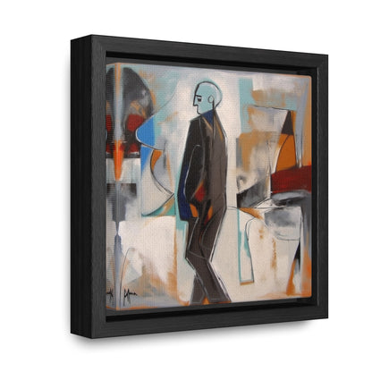 Sad Man 15, Valentinii, Gallery Canvas Wraps, Square Frame