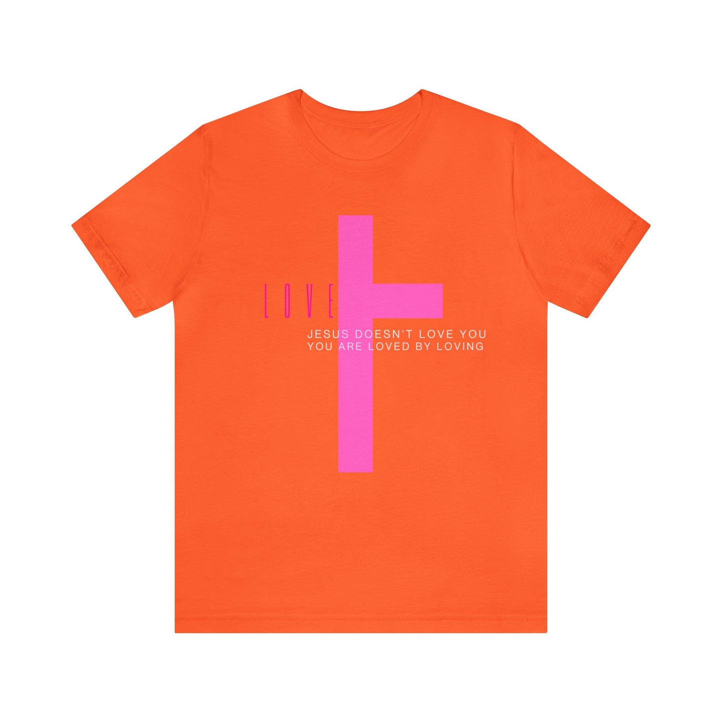 Plus Love , Unisex Jersey Short Sleeve Tee