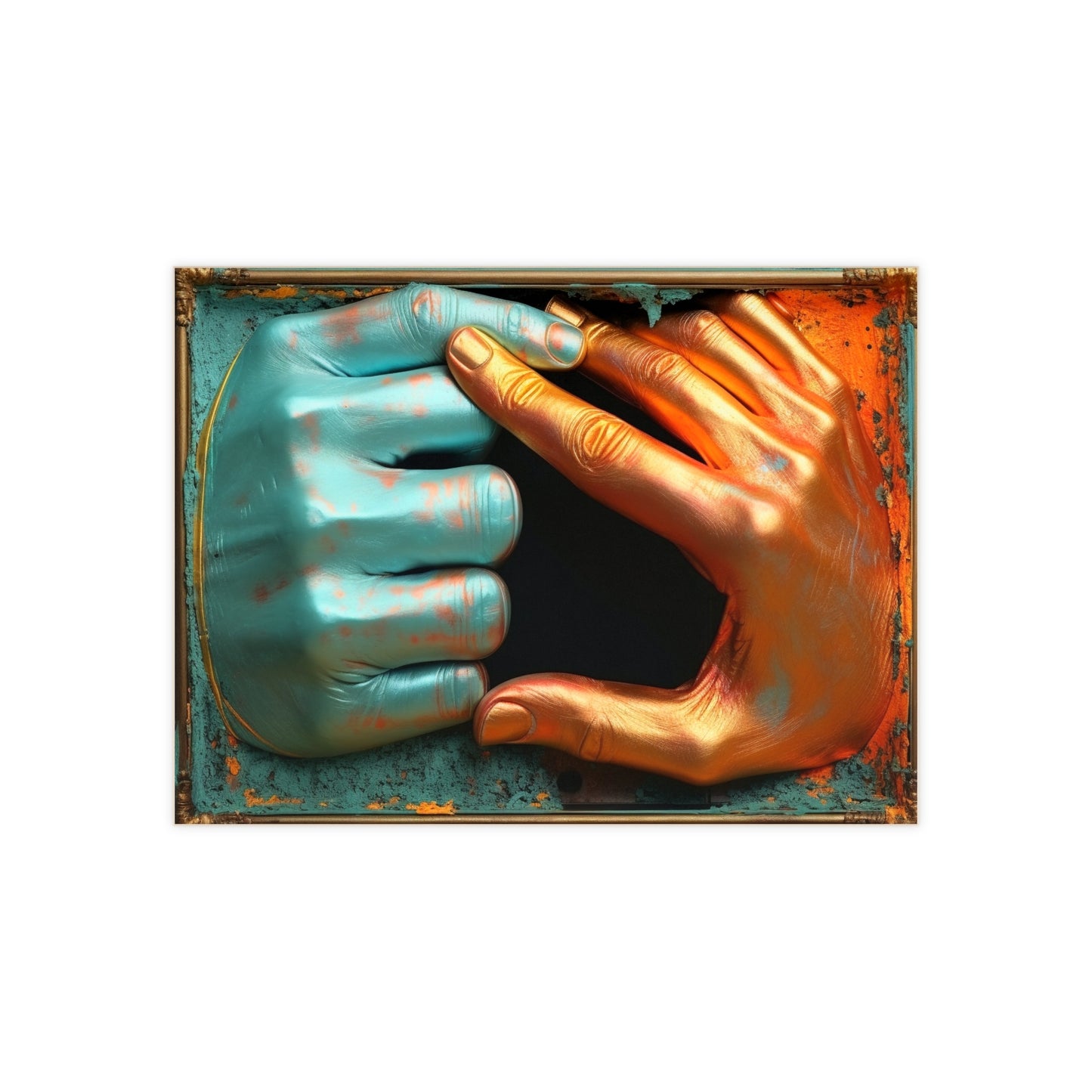 Hands 144, Ceramic Photo Tile