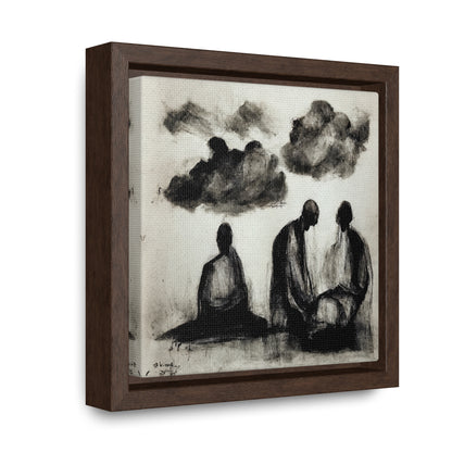 Palaeolithic Prayer 10, Valentinii, Gallery Canvas Wraps, Square Frame