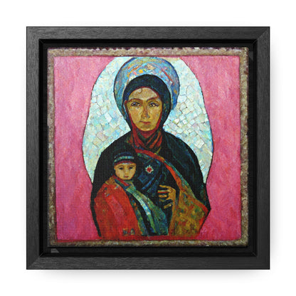 Mary and the Child 11, Valentinii, Gallery Canvas Wraps, Square Frame